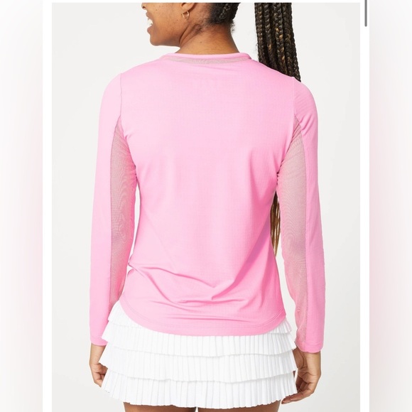 IBKÜL Womens Long Sleeve Set of 2 Pink and Blue Cooling Shirt UPF 50+ - Picture 2 of 16